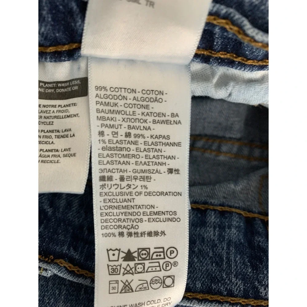 Levis 527 Jeans Mens 30x30 Blue Slim Bootcut Medium Wash Denim Pants